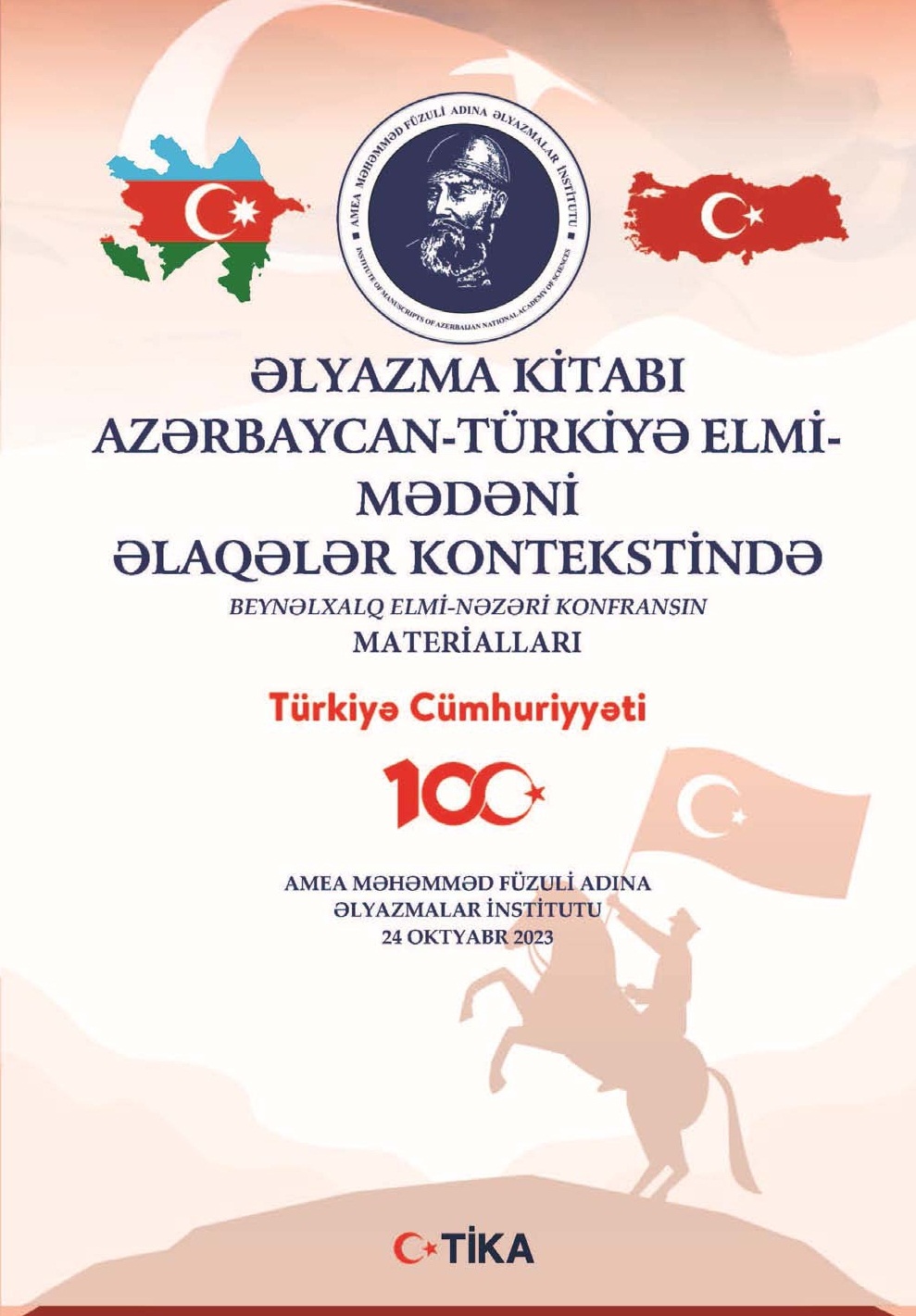 Manuscript book in the context of Azerbaijan-Turkiye scientific and cultural relations